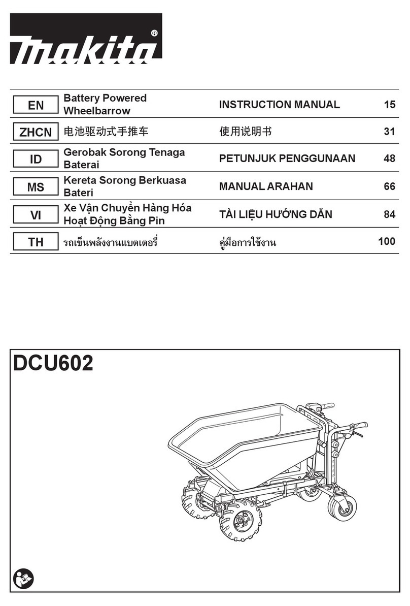 Makita DCU602 User manual