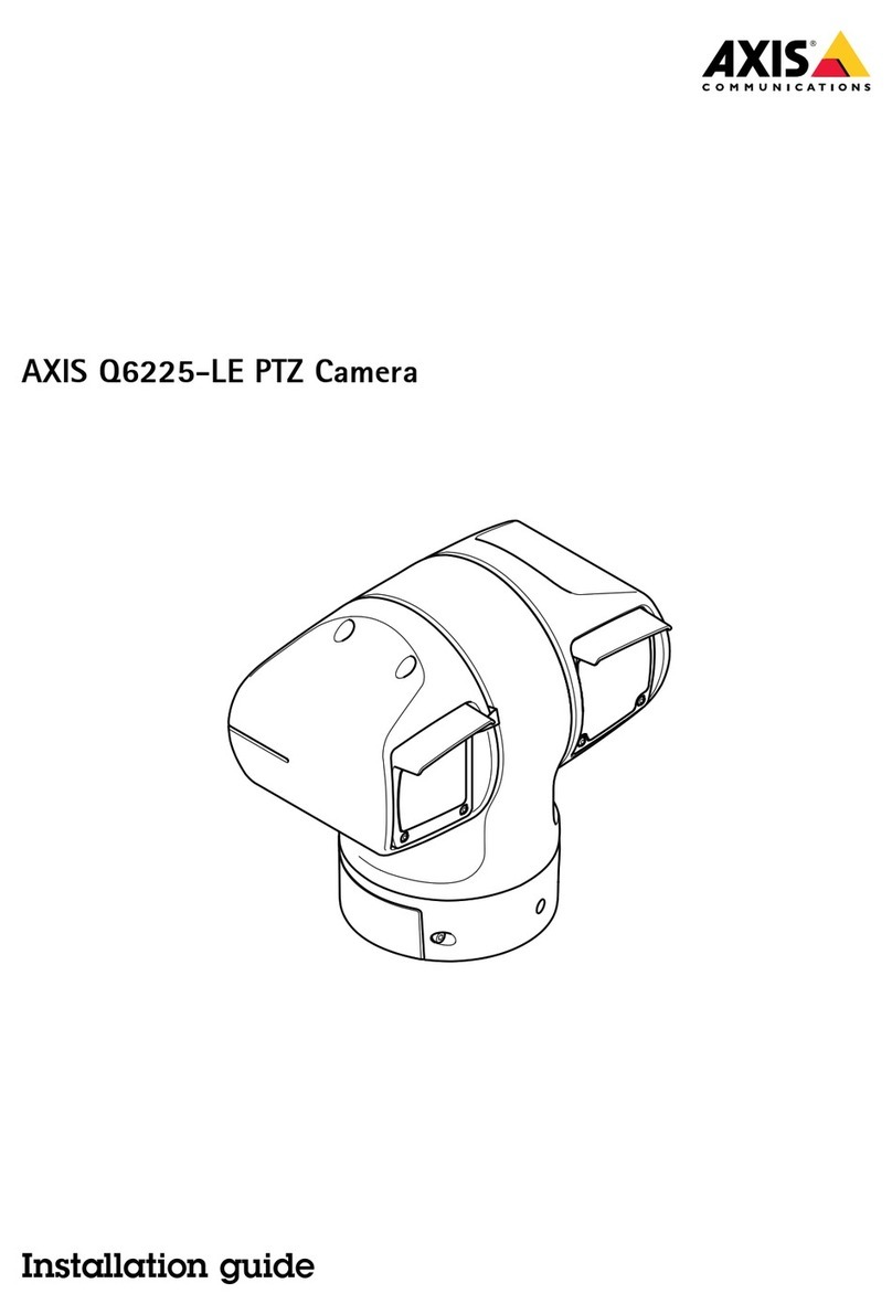 Axis Q6225-LE installation guide