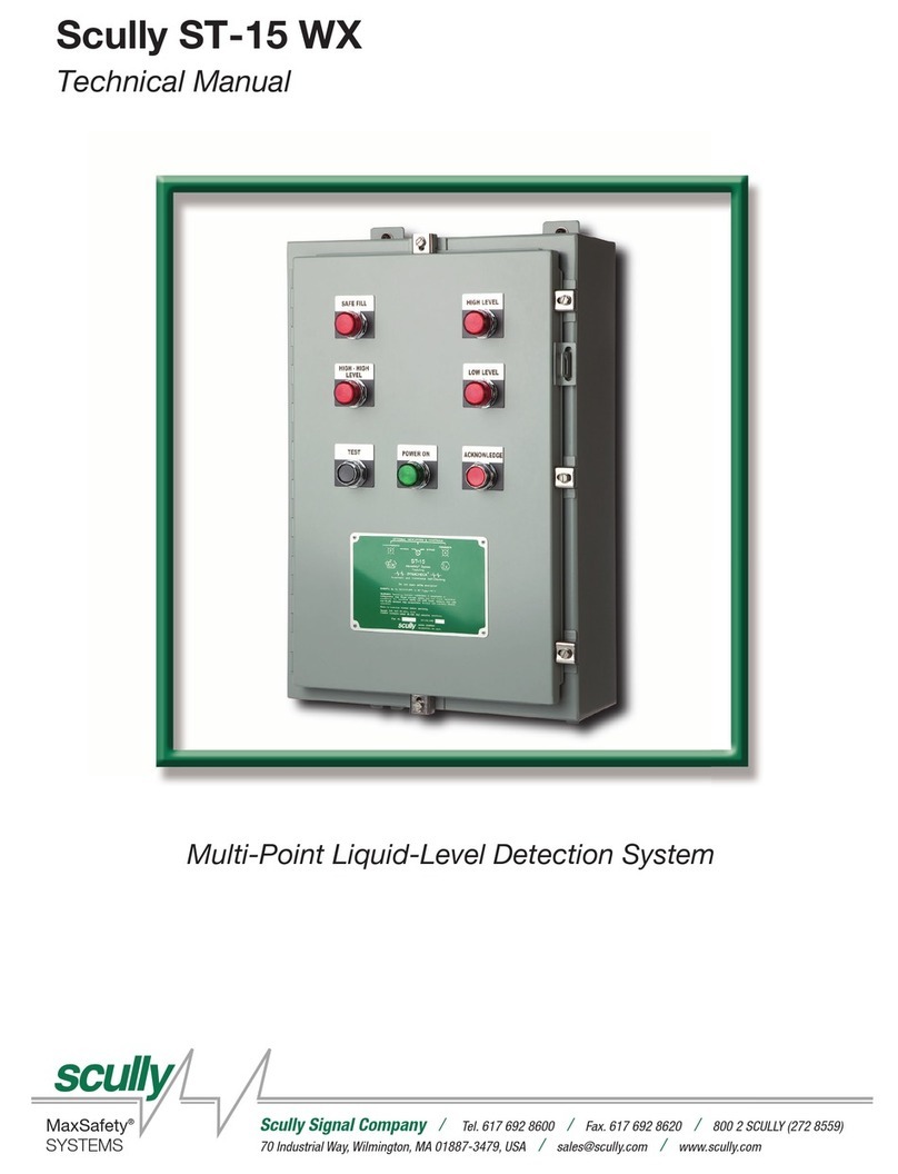 Scully ST-15 WX Technical manual