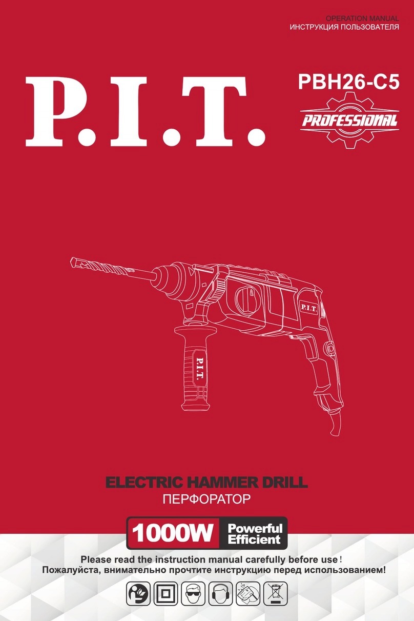 P.I.T. PBH26-C5 User manual