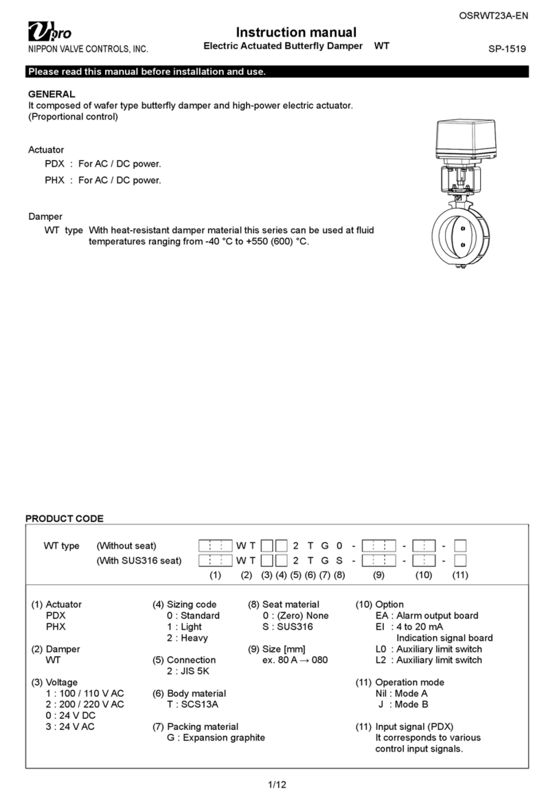 VPro WT Series instruction manual
