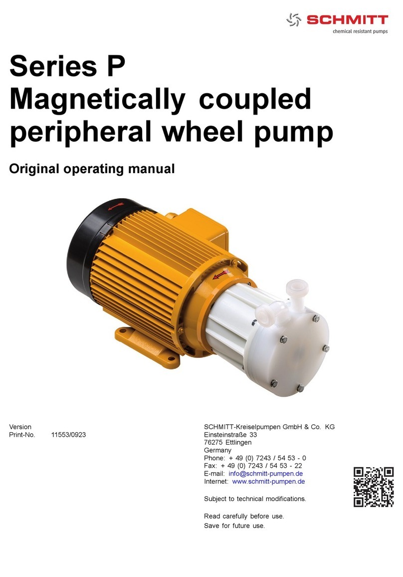 SCHMITT P Series Original operating manual