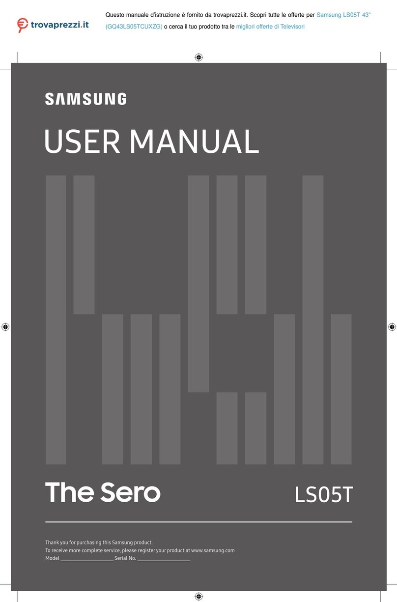 Samsung The Sero GQ43LS05T User manual