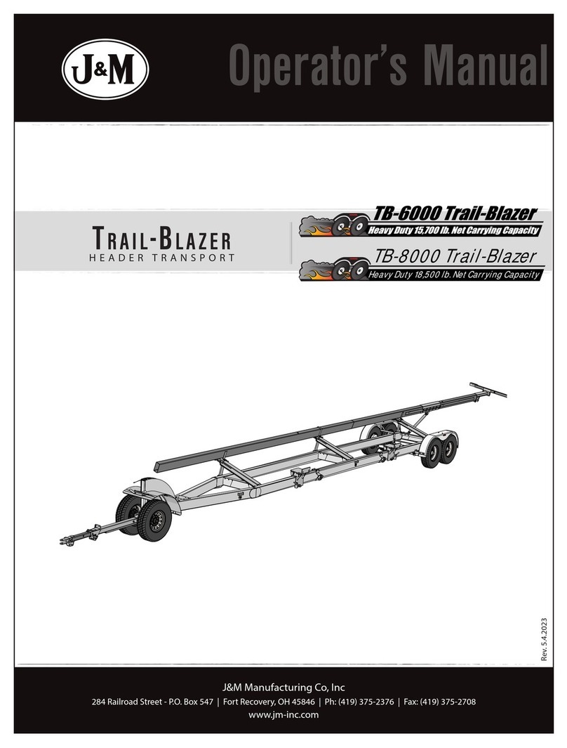 J&M Trail-Blazer TB-6000 Operator's manual