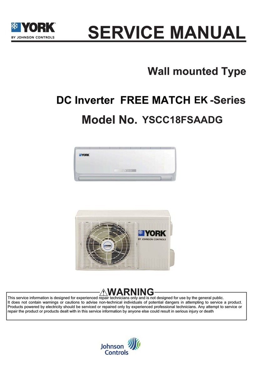 Johnson Controls FREE MATCH EK Series User manual