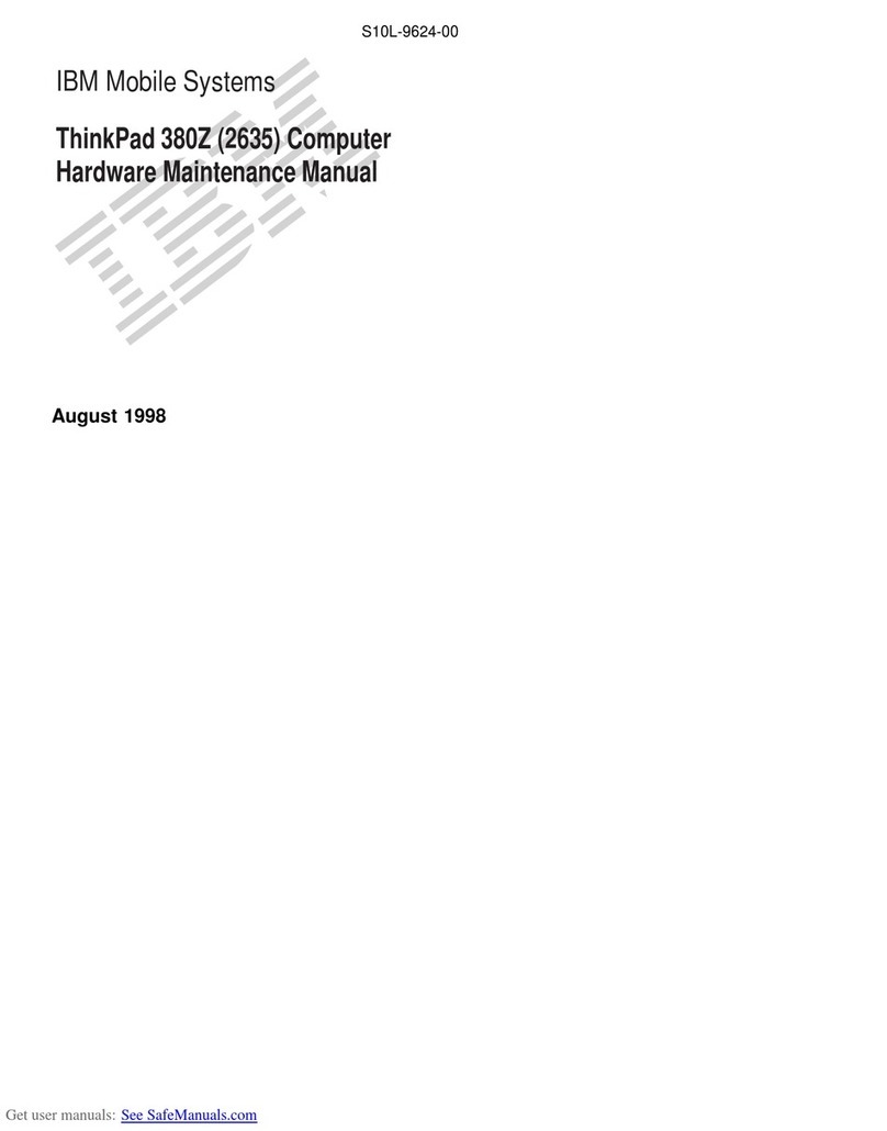IBM ThinkPad 380Z Owner's manual IBM ThinkPad 380Z Owner's manual