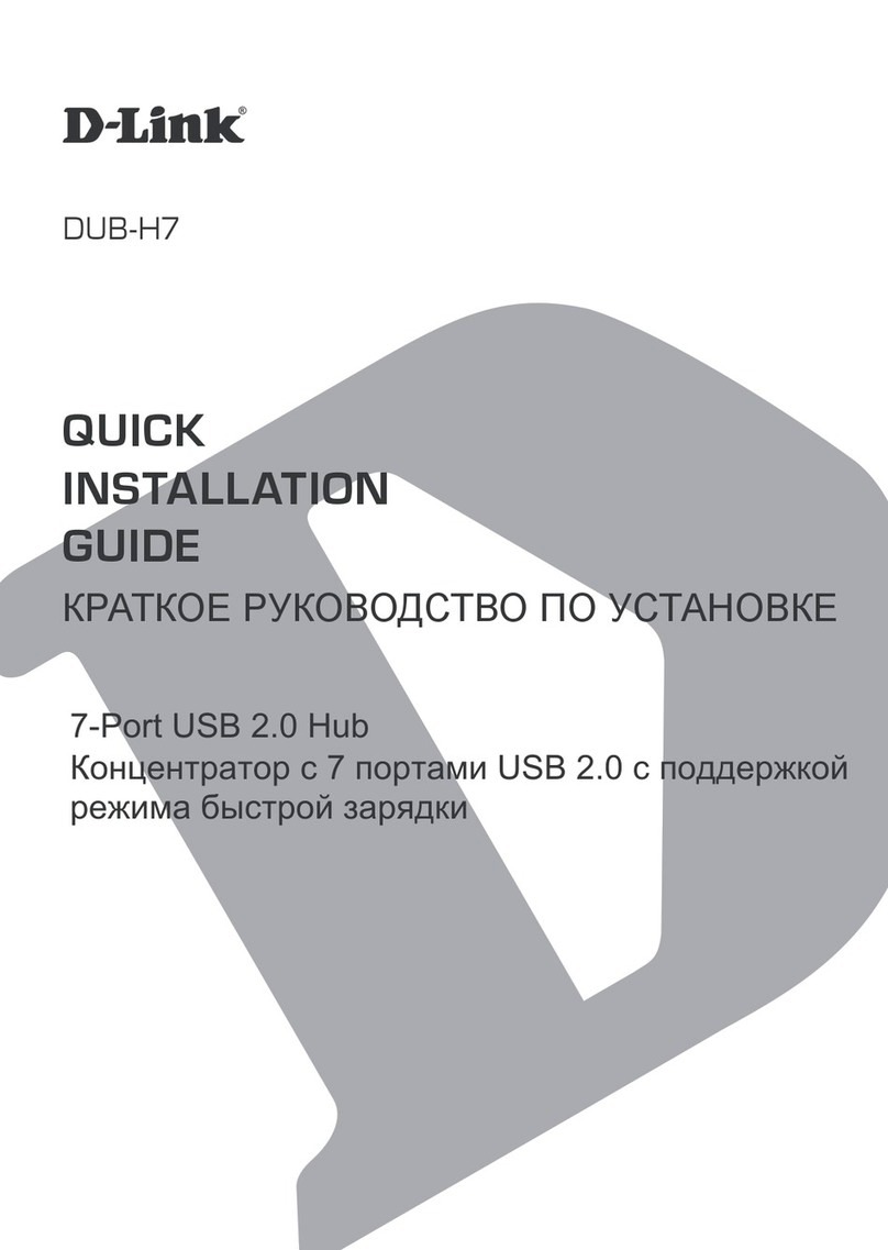 D-Link DUB-H7 User manual D-Link DUB-H7 User manual