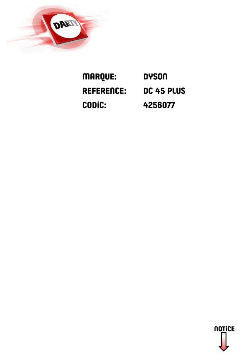 Dyson Dc45 User manual
