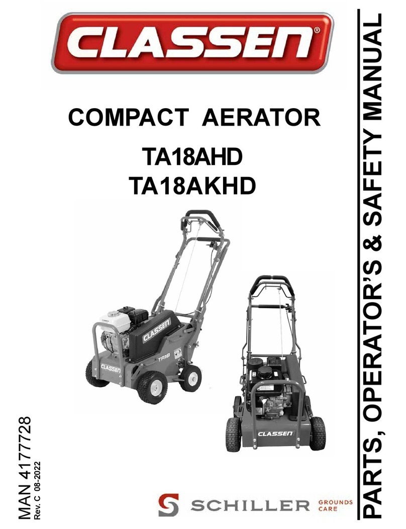 Schiller Classen TA18AHD Operators safety manual