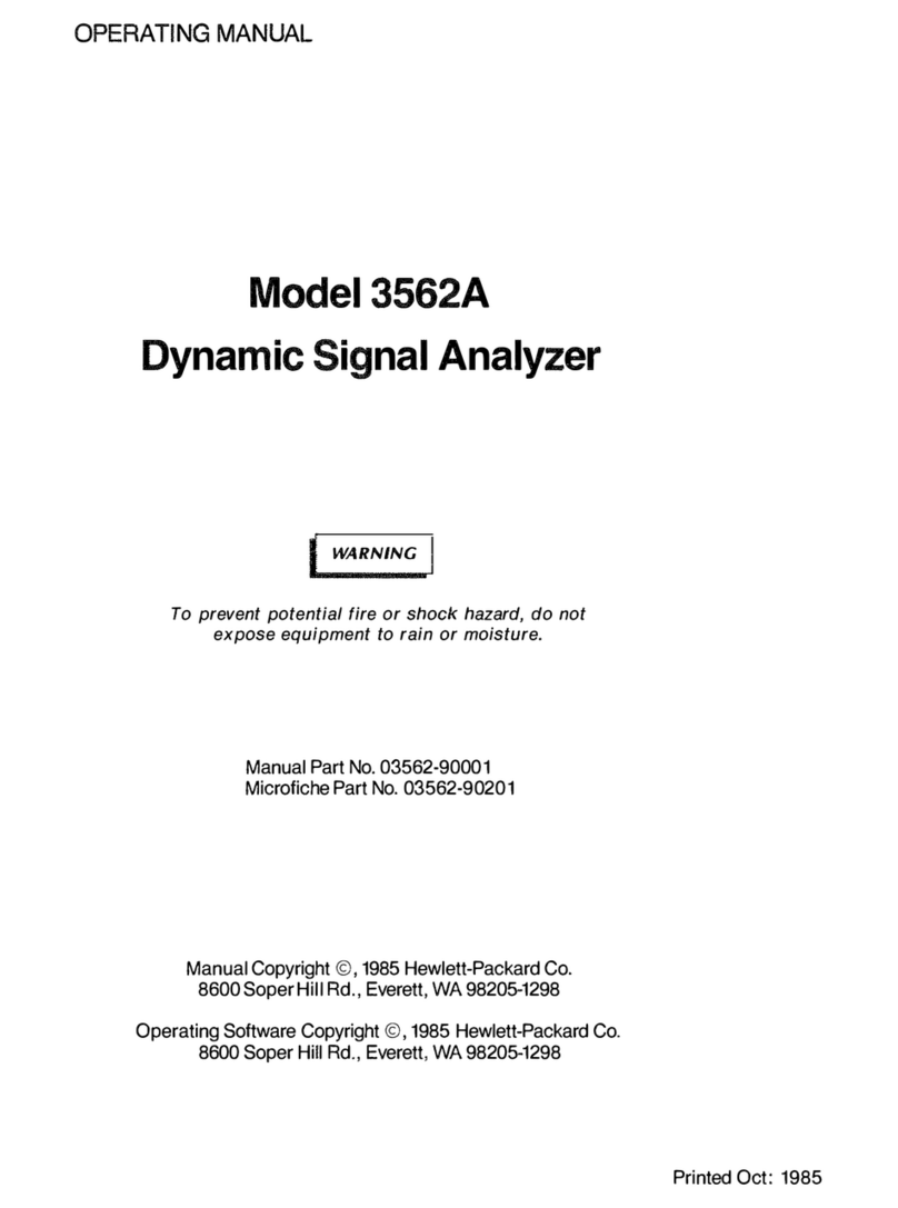 HP 3562A operating manual