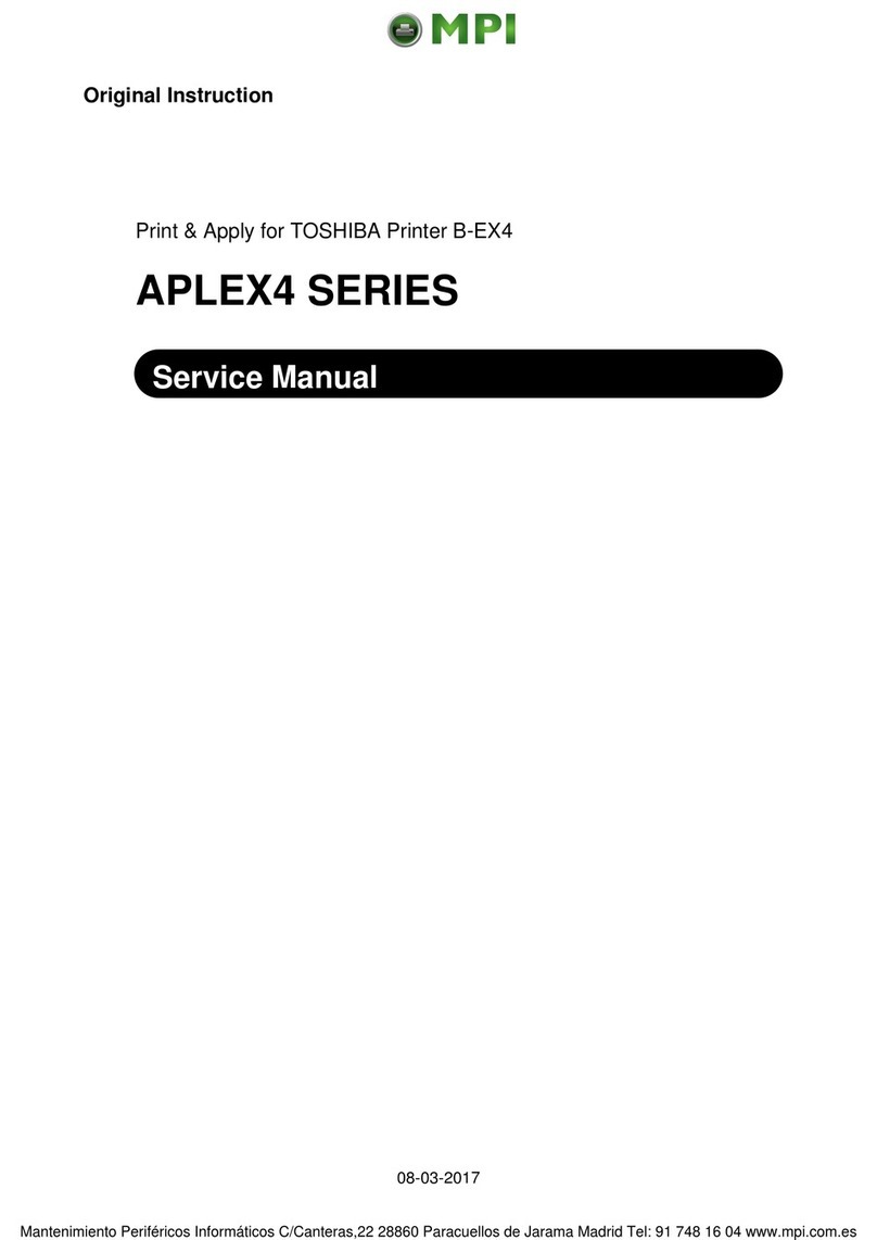 MPI APLEX4 Series Service manual