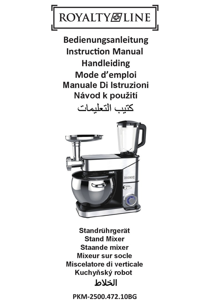 Royalty Line PKM-2500.472.10BG instruction manual