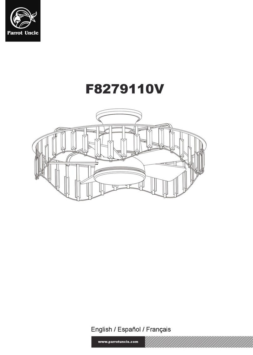 Parrot Uncle F8279110V Manual
