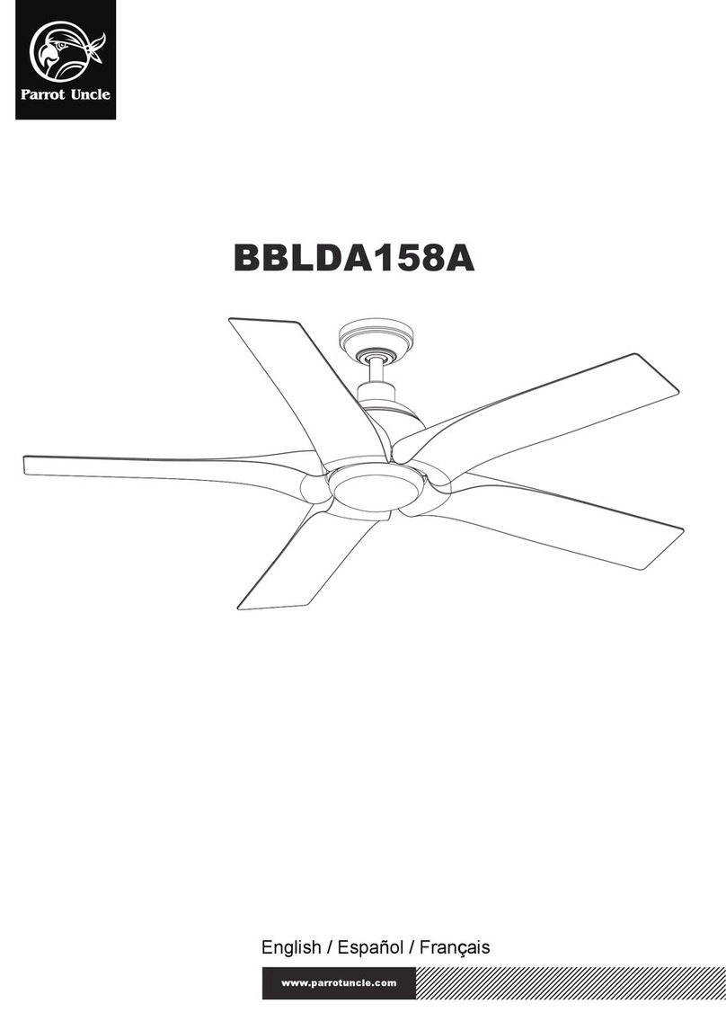 Parrot Uncle BBLDA158A Manual
