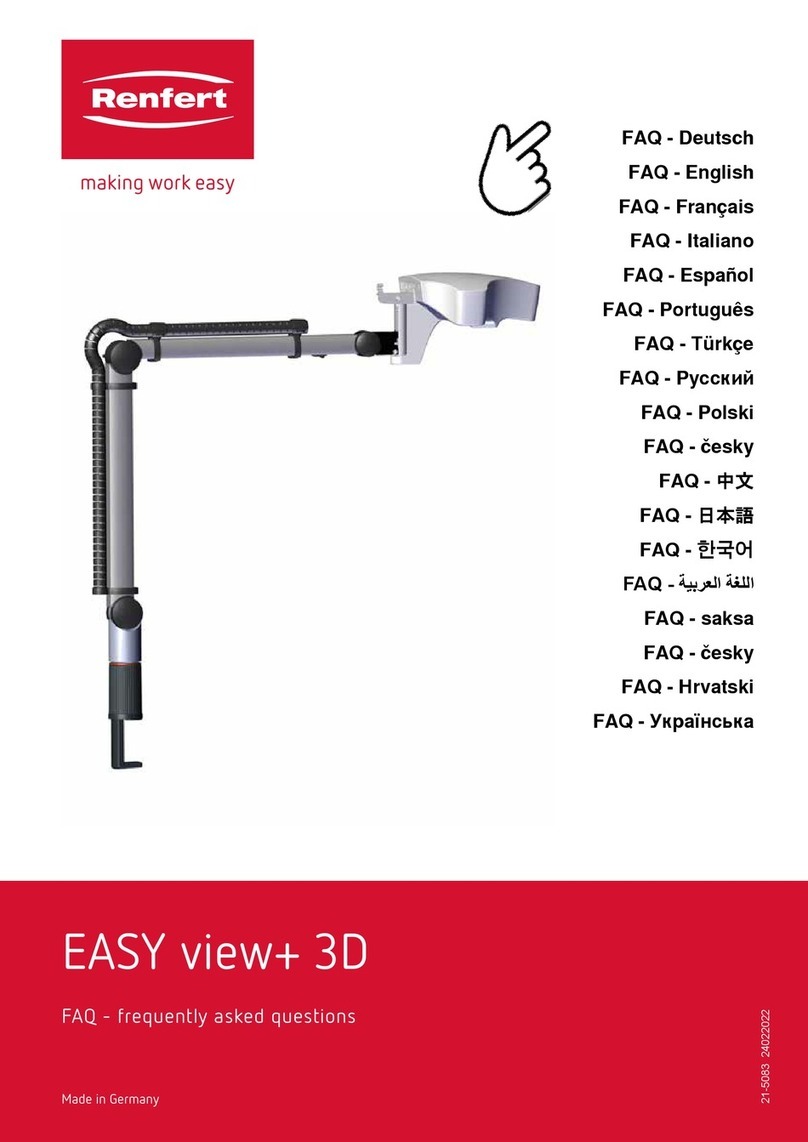 Renfert EASY view+ 3D Instruction Manual