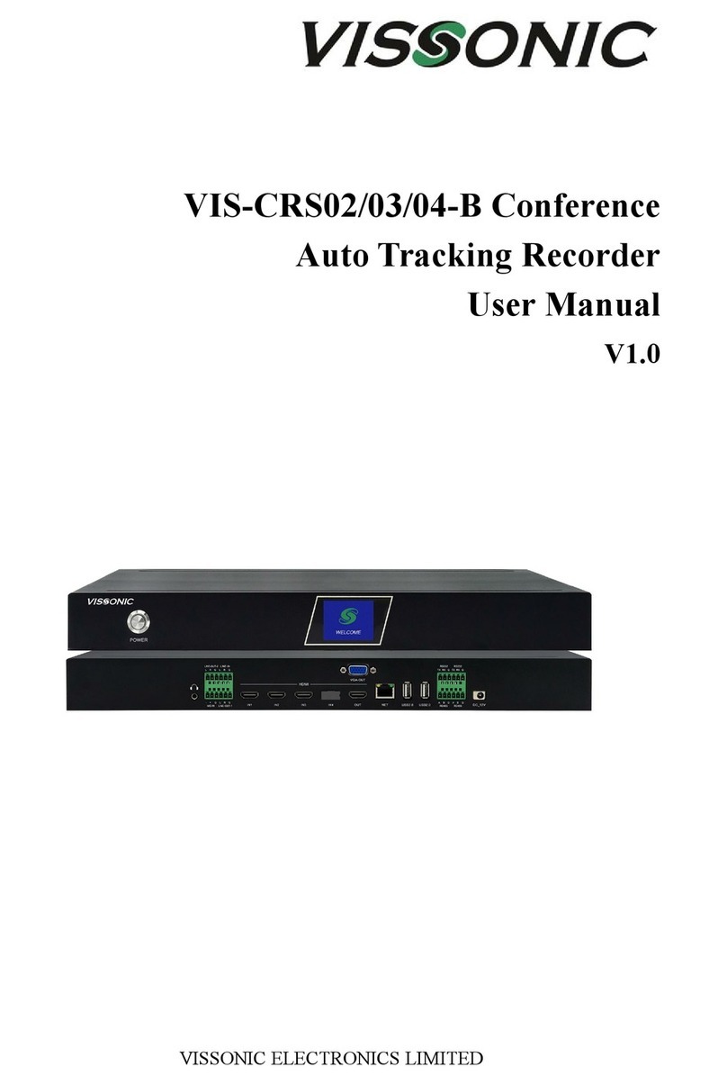 vissonic VIS-CRS02-B user manual
