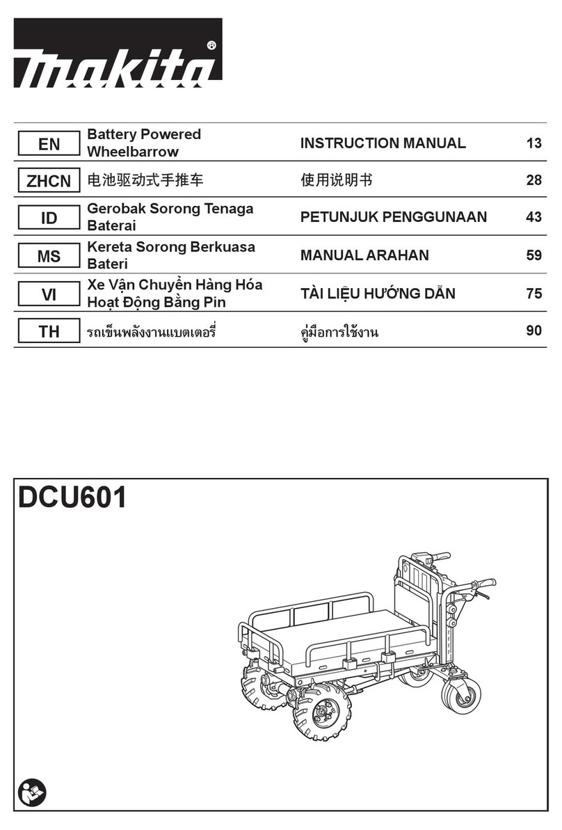 Makita DCU601 instruction manual