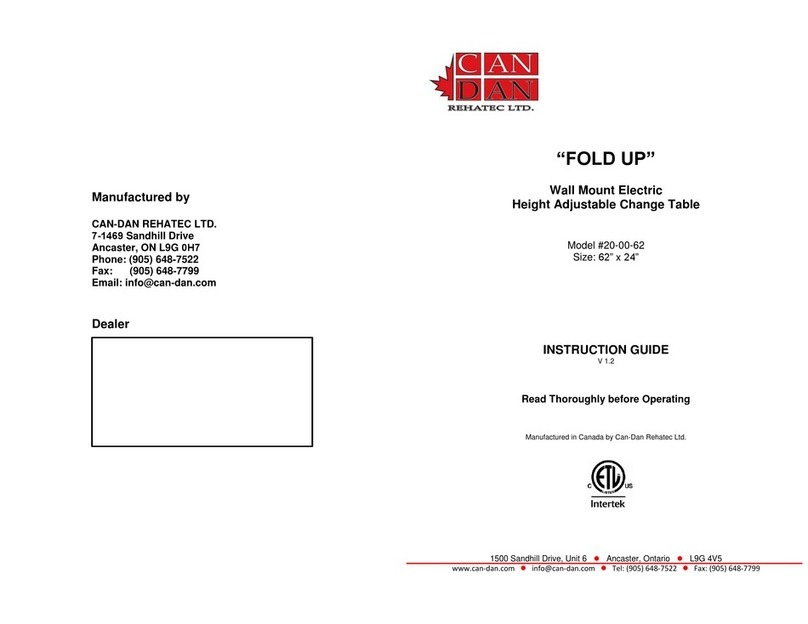 CAN DAN FOLD UP Instruction guide CAN DAN FOLD UP Instruction guide