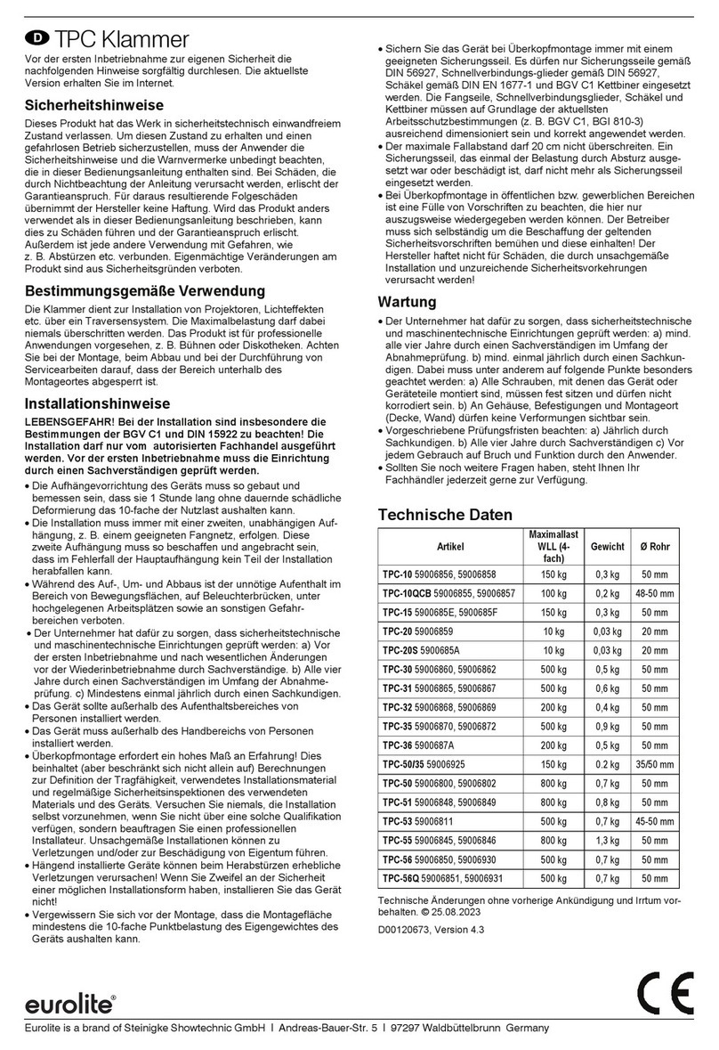 EuroLite TPC-10QCB manual