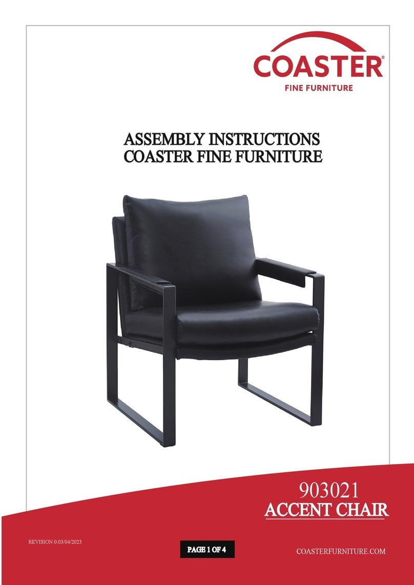 Coaster 903021 User manual Coaster 903021 User manual