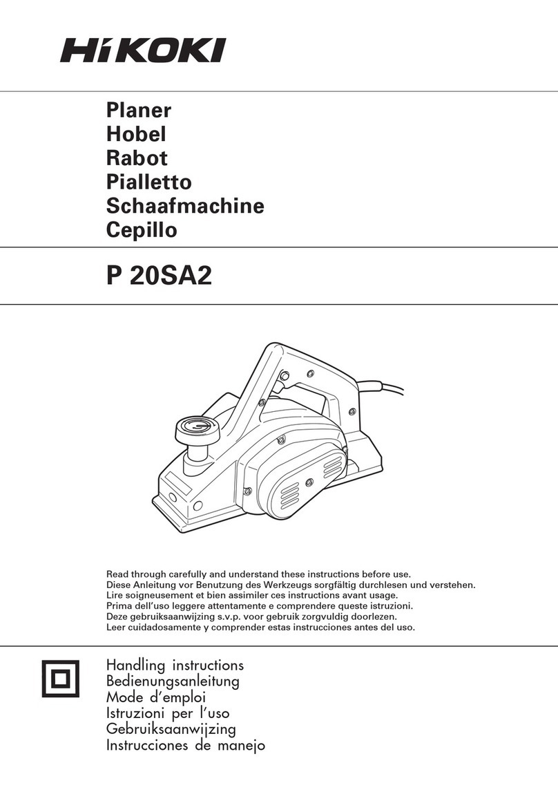 HIKOKI P 20SA2 User manual