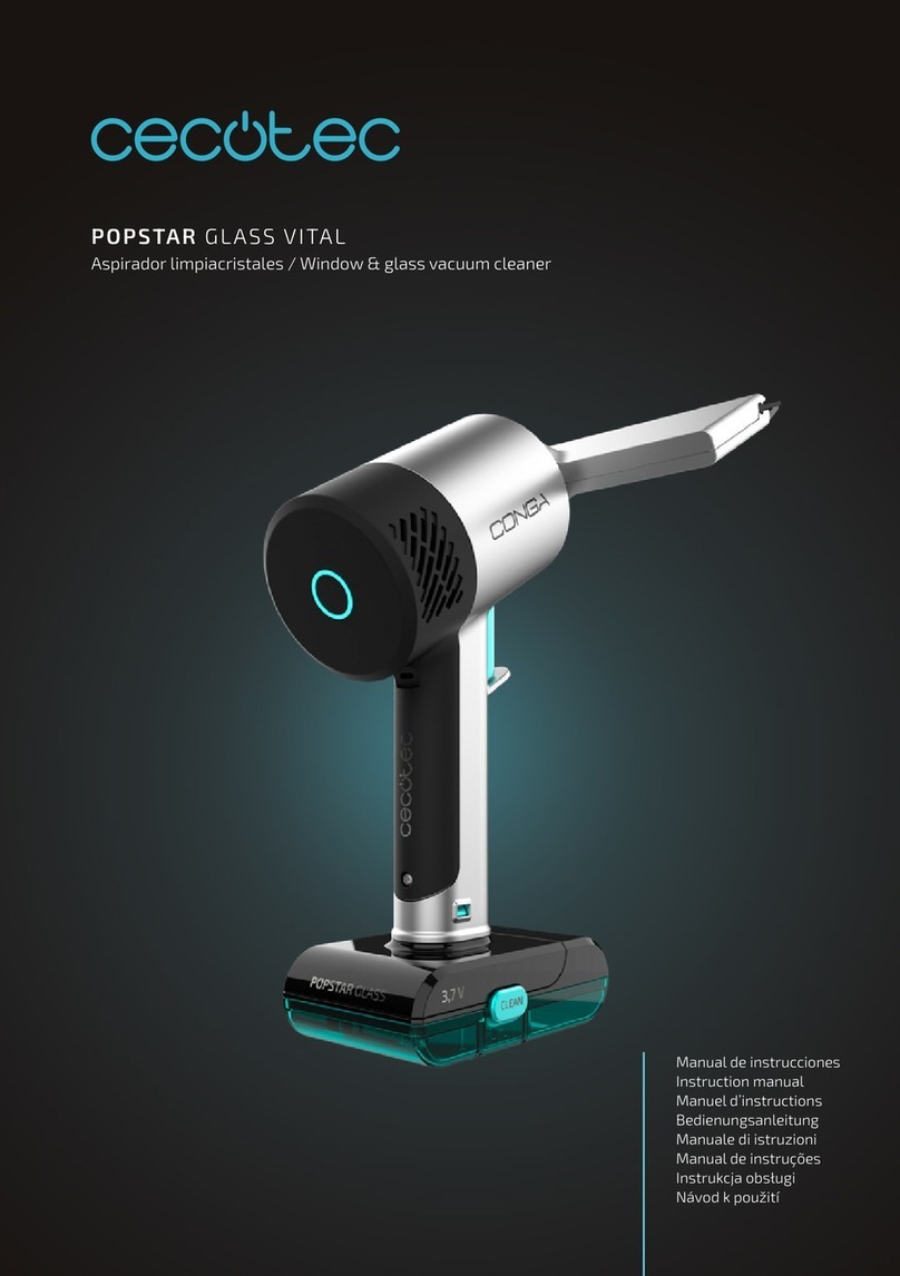 cecotec POPSTAR GLASS VITAL instruction manual
