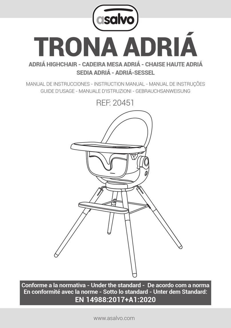 asalvo ADRIA instruction manual