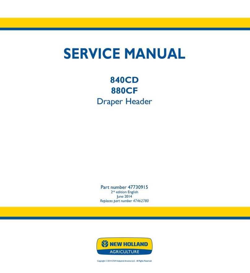 New Holland 840CD User manual