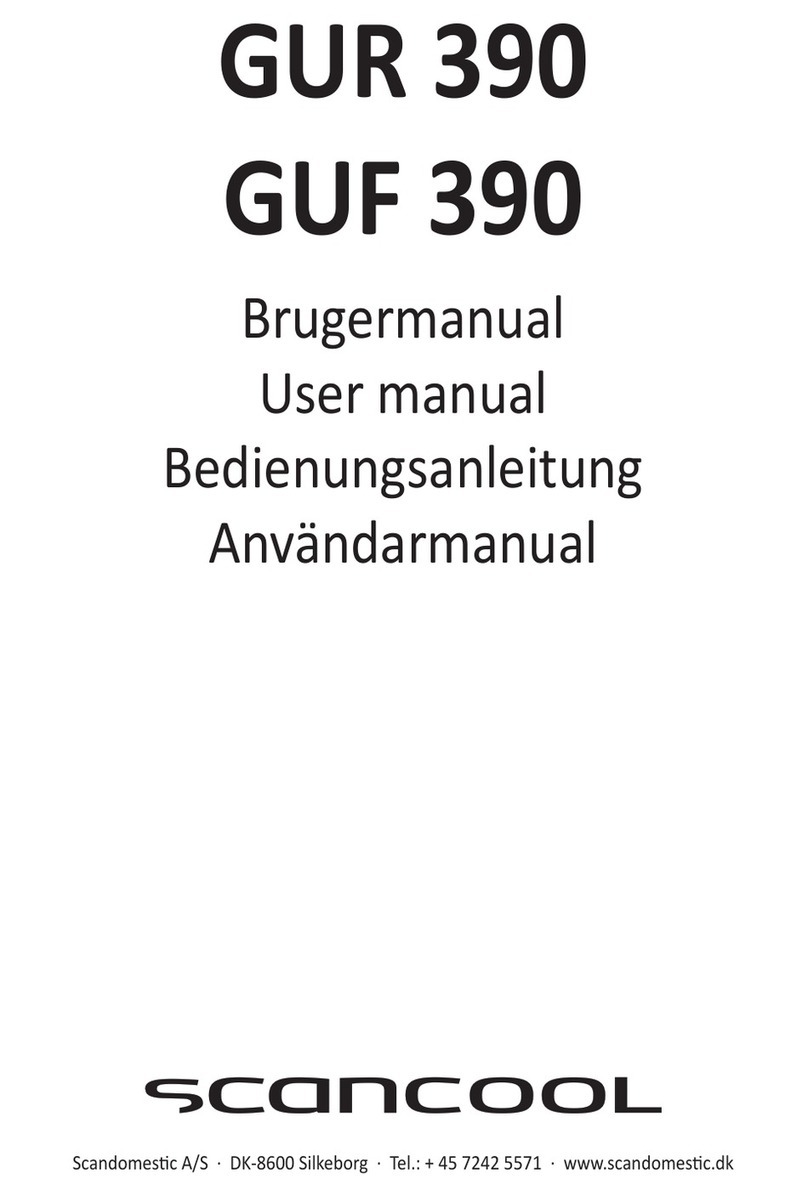 Scan Cool GUR 390 User manual