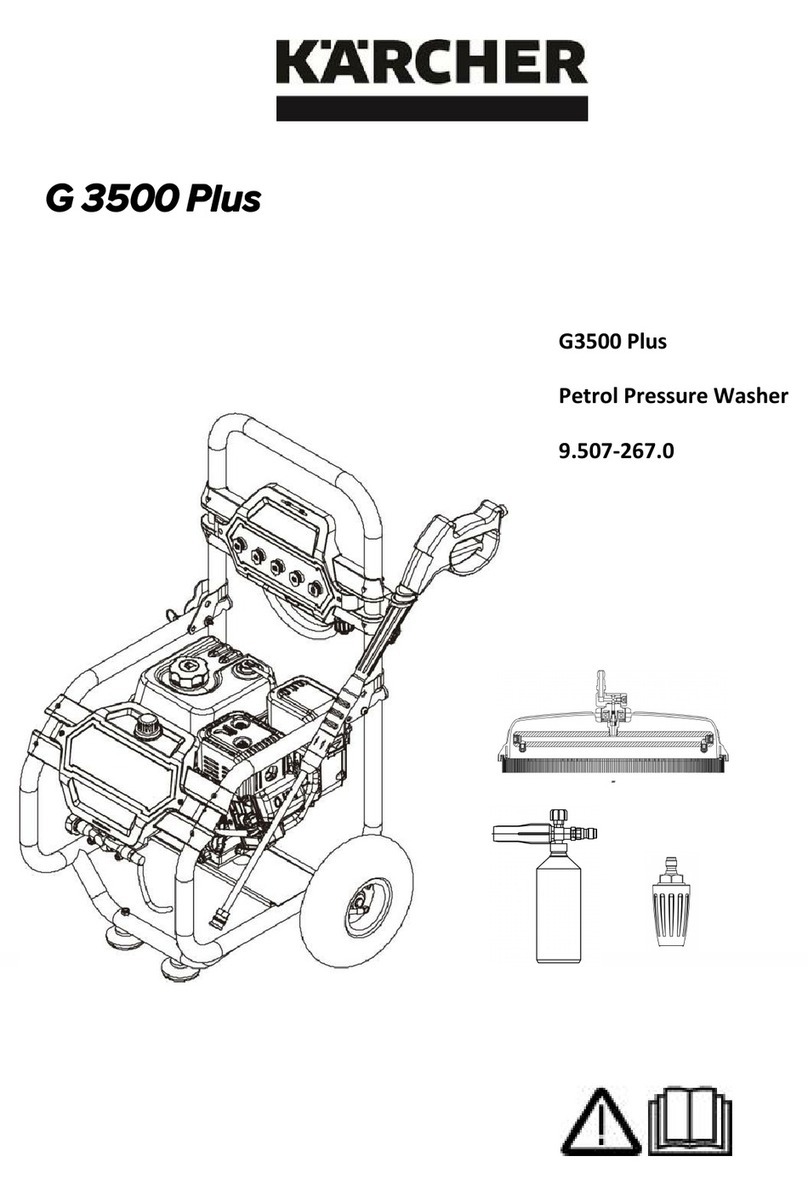 Kärcher G 3500 Plus User manual