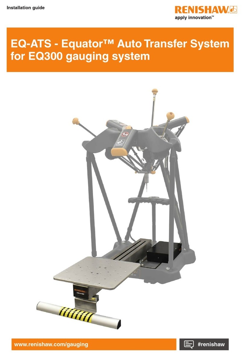 Renishaw Equator EQ-ATS User manual