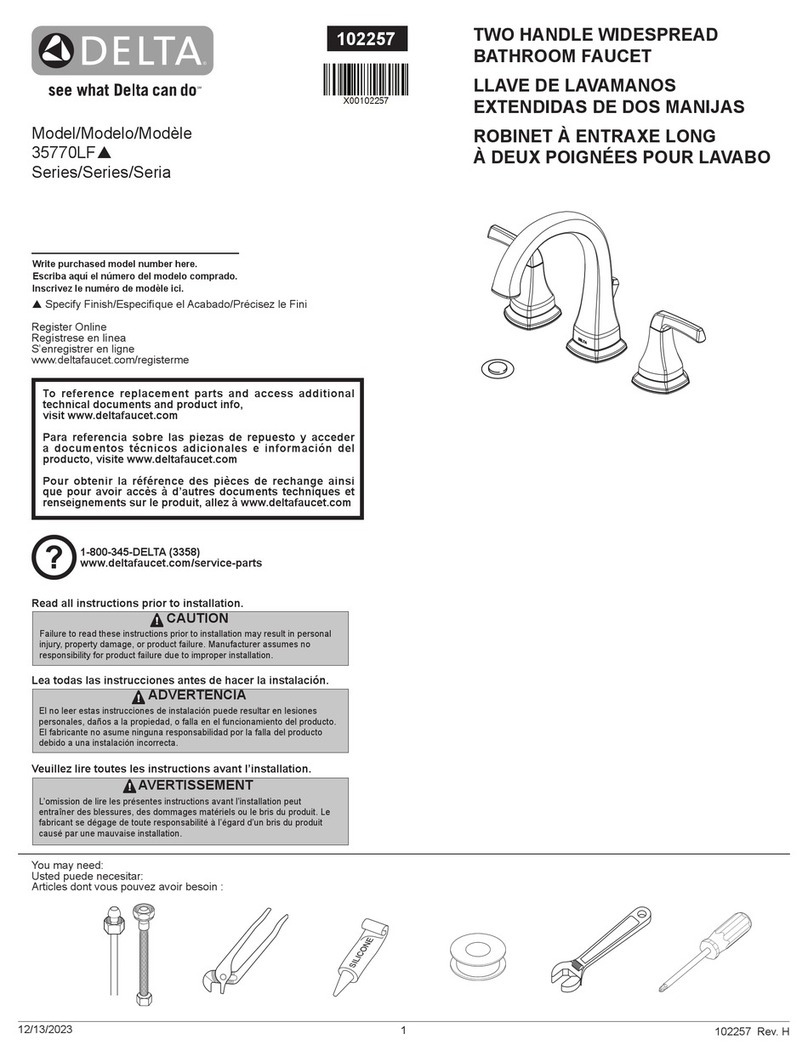 Delta 35770LF Series User manual