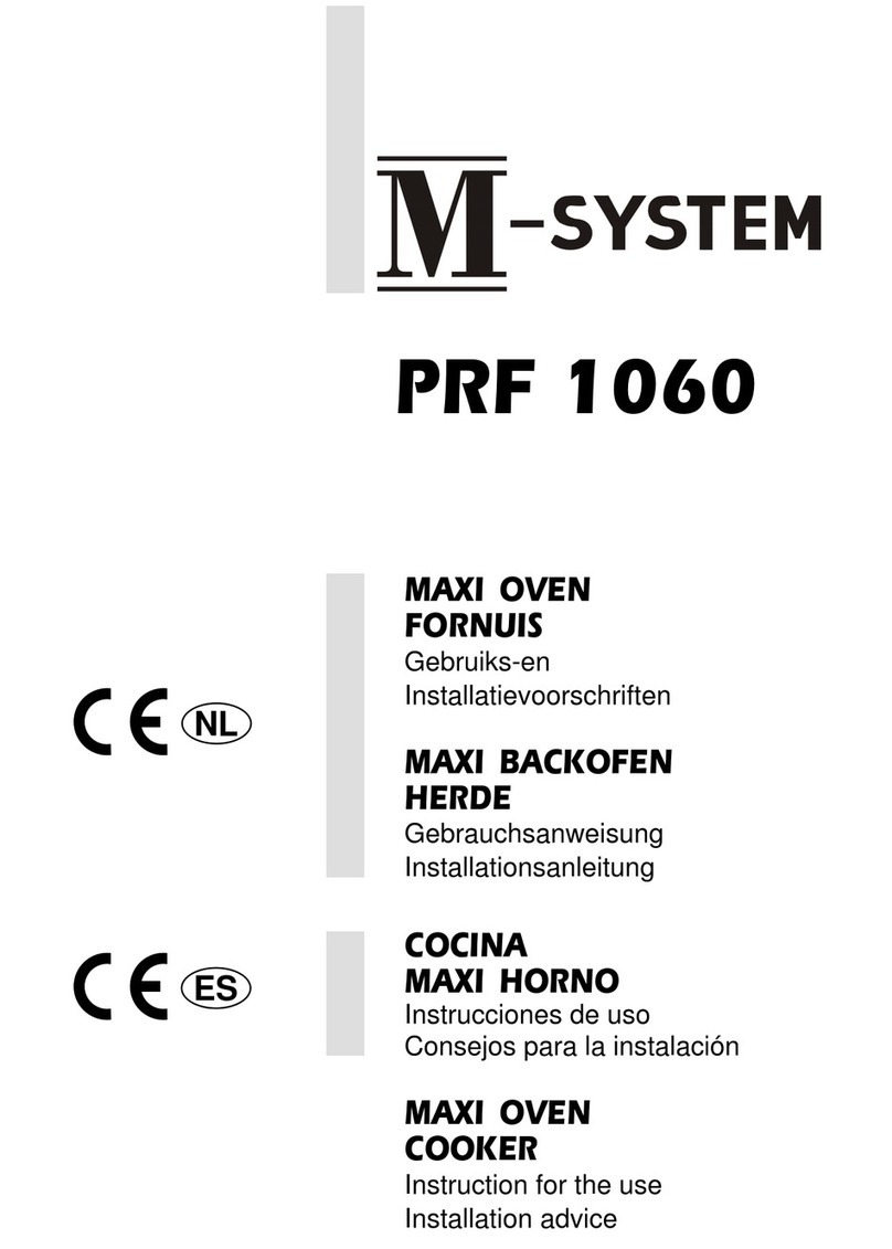 M-system PRF 1060 Installation and operating instructions