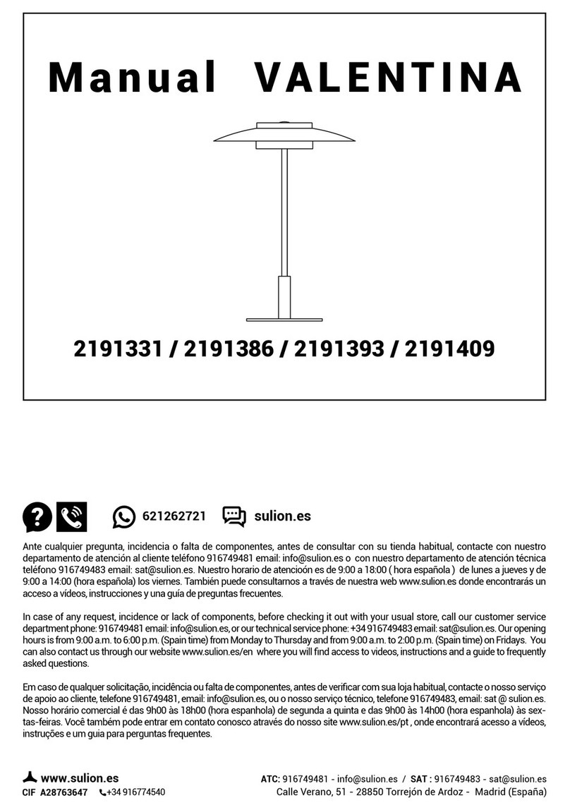 Sulion VALENTINA User manual