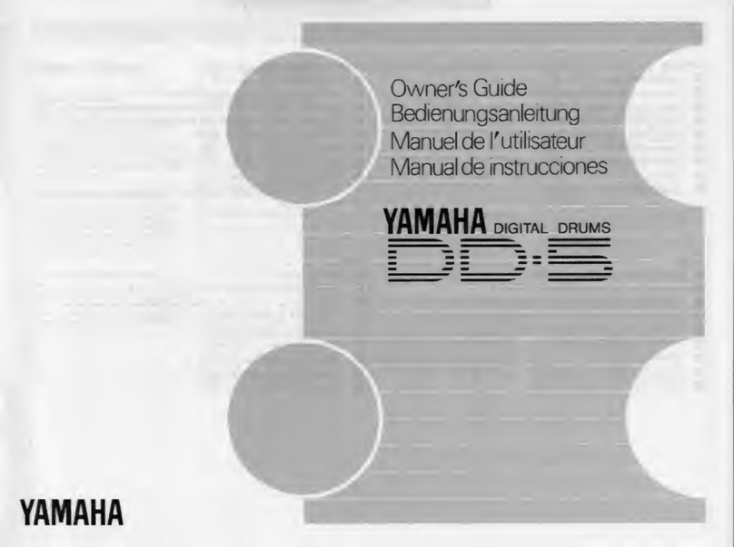 Yamaha DD-5 User manual