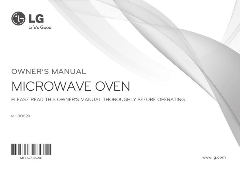 LG MH8082X owner's manual