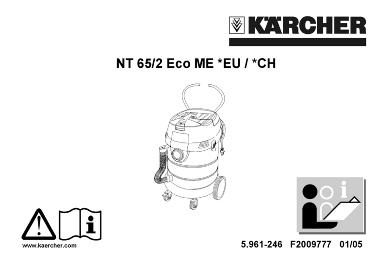 Kärcher NT 65/2 Eco ME EU User manual