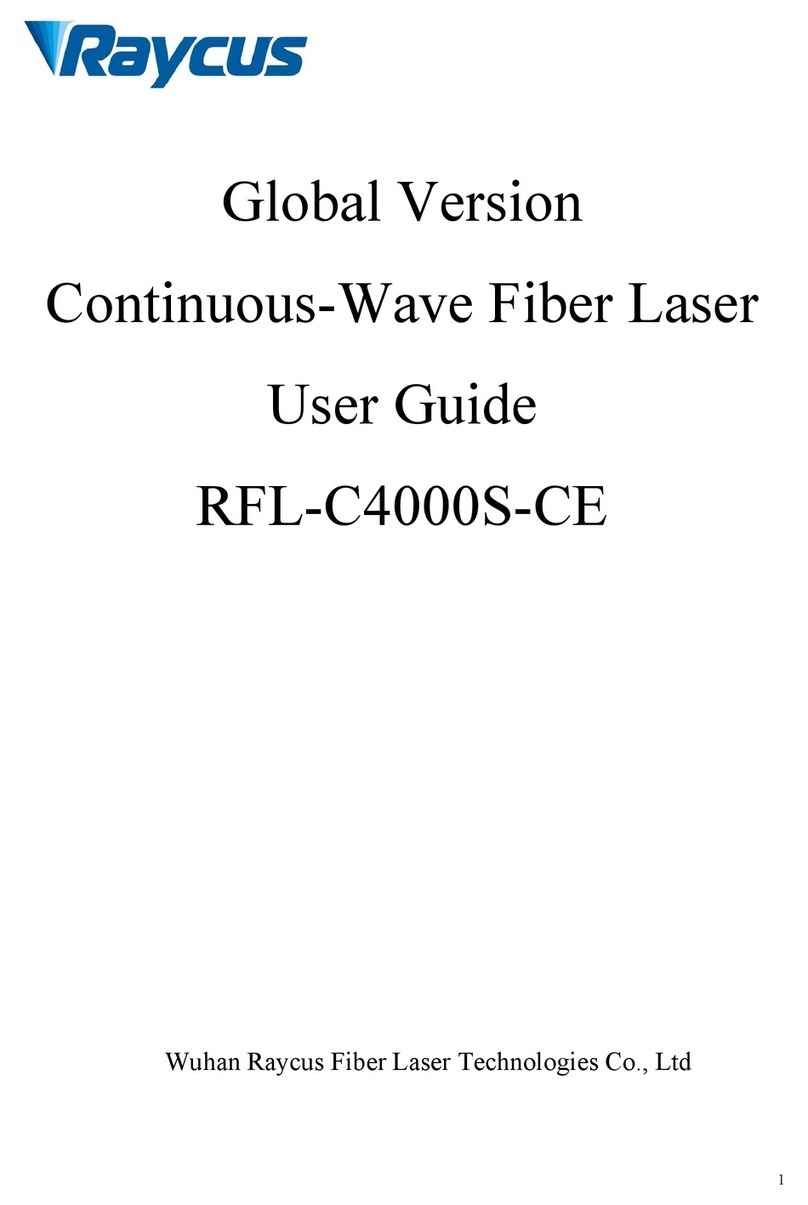 Raycus RFL-C4000S-CE User manual