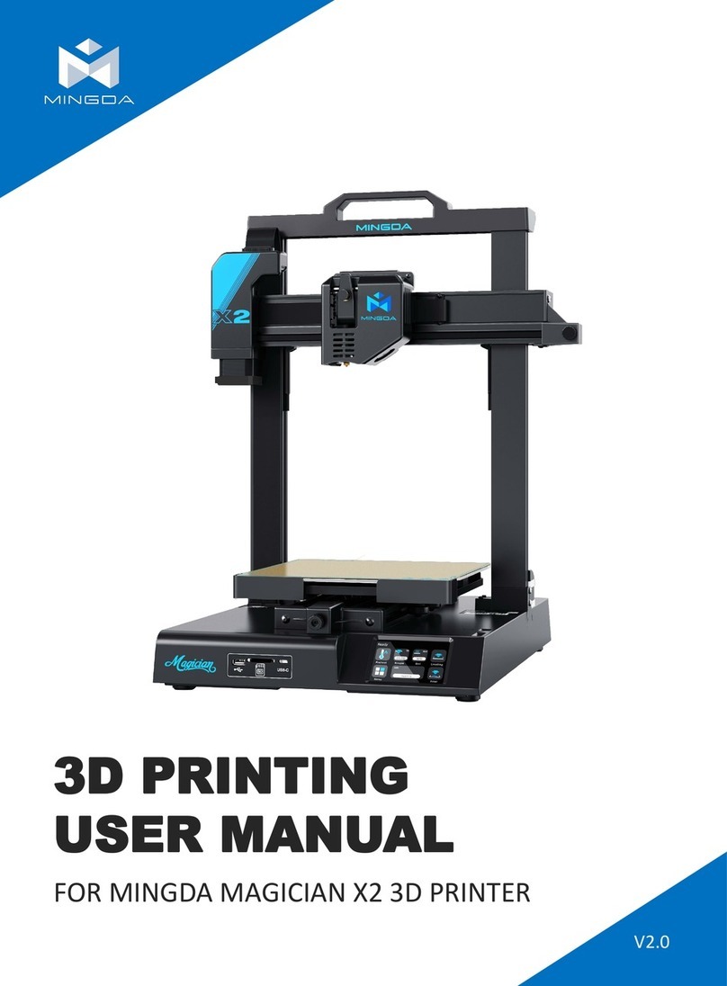 Mingda Magician X2 user manual