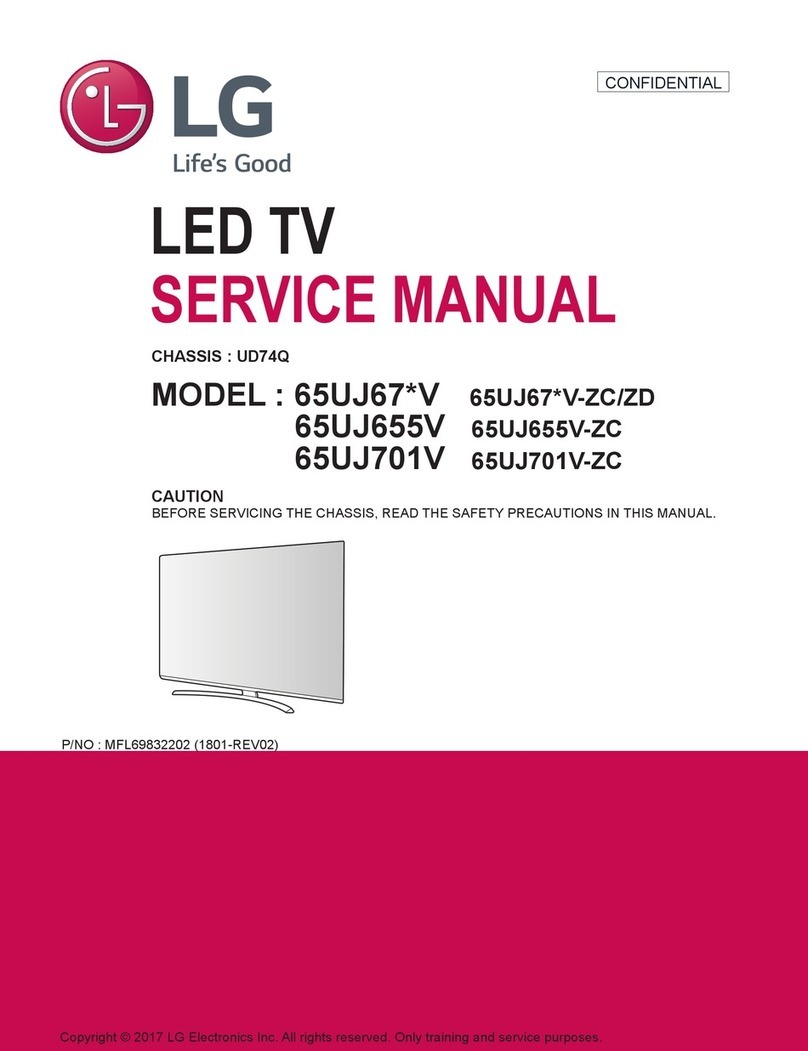 LG 65UJ67 V Series User manual