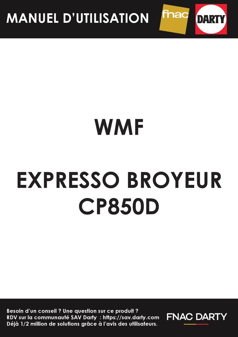 WMF CP850D User manual WMF CP850D User manual