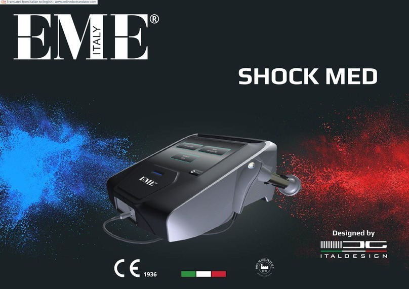 EME SHOCK MED SW2050 manual