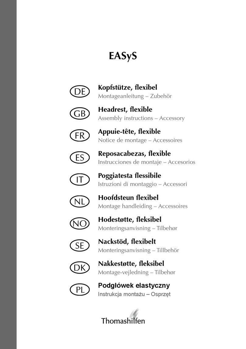 Thomashilfen 6625 User manual