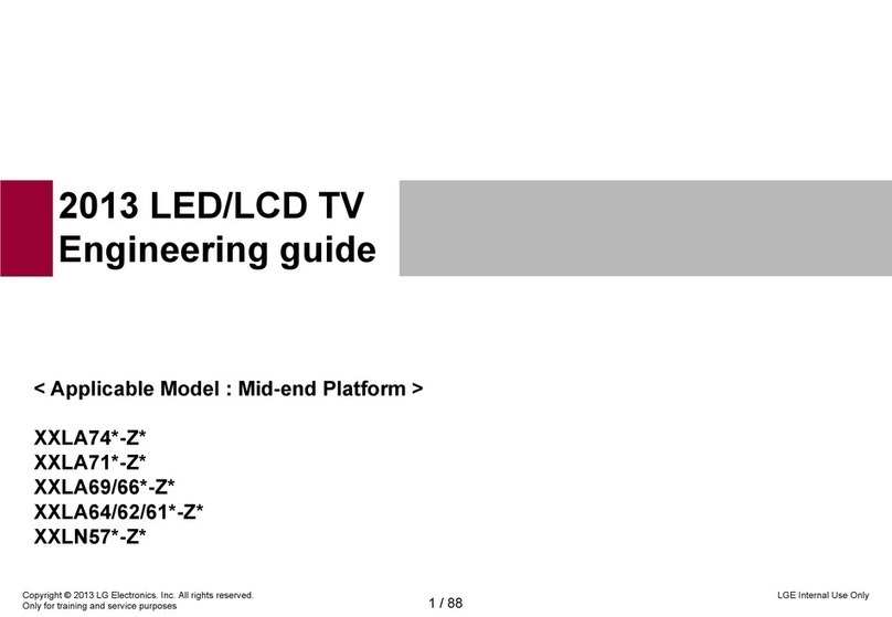 LG LA74-Z Series User manual