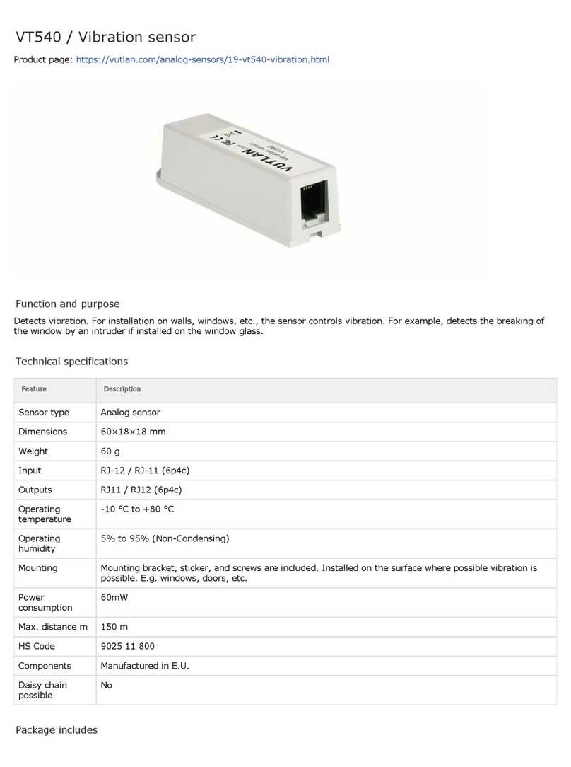 Vutlan VT540 manual