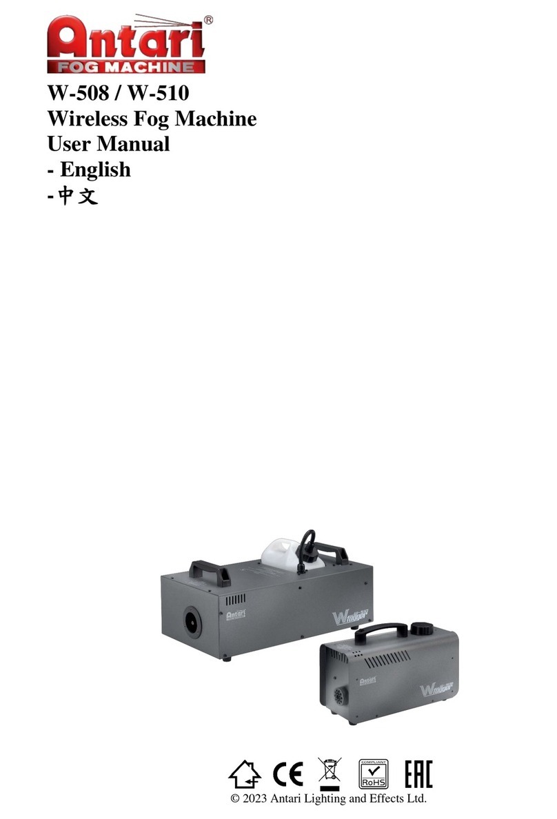 Antari W-508 user manual