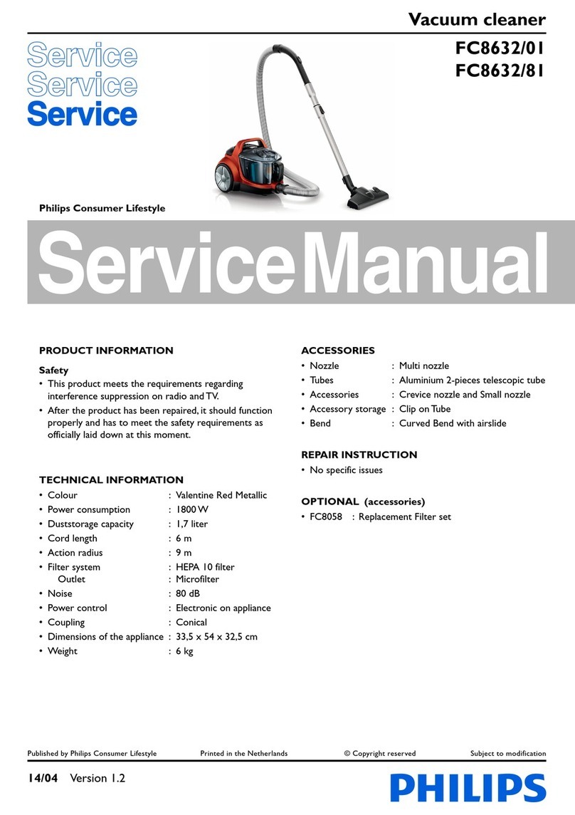 Philips FC8632/81 User manual Philips FC8632/81 User manual