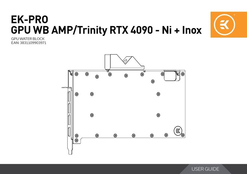 ekwb EK-PRO GPU WB AMP/Trinity RTX 4090 - Ni +... user guide