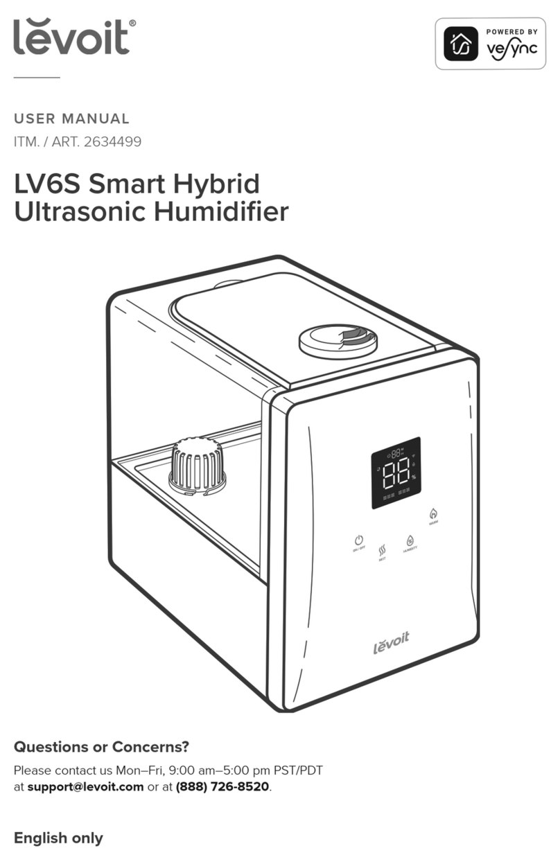 Levoit LV6S User manual