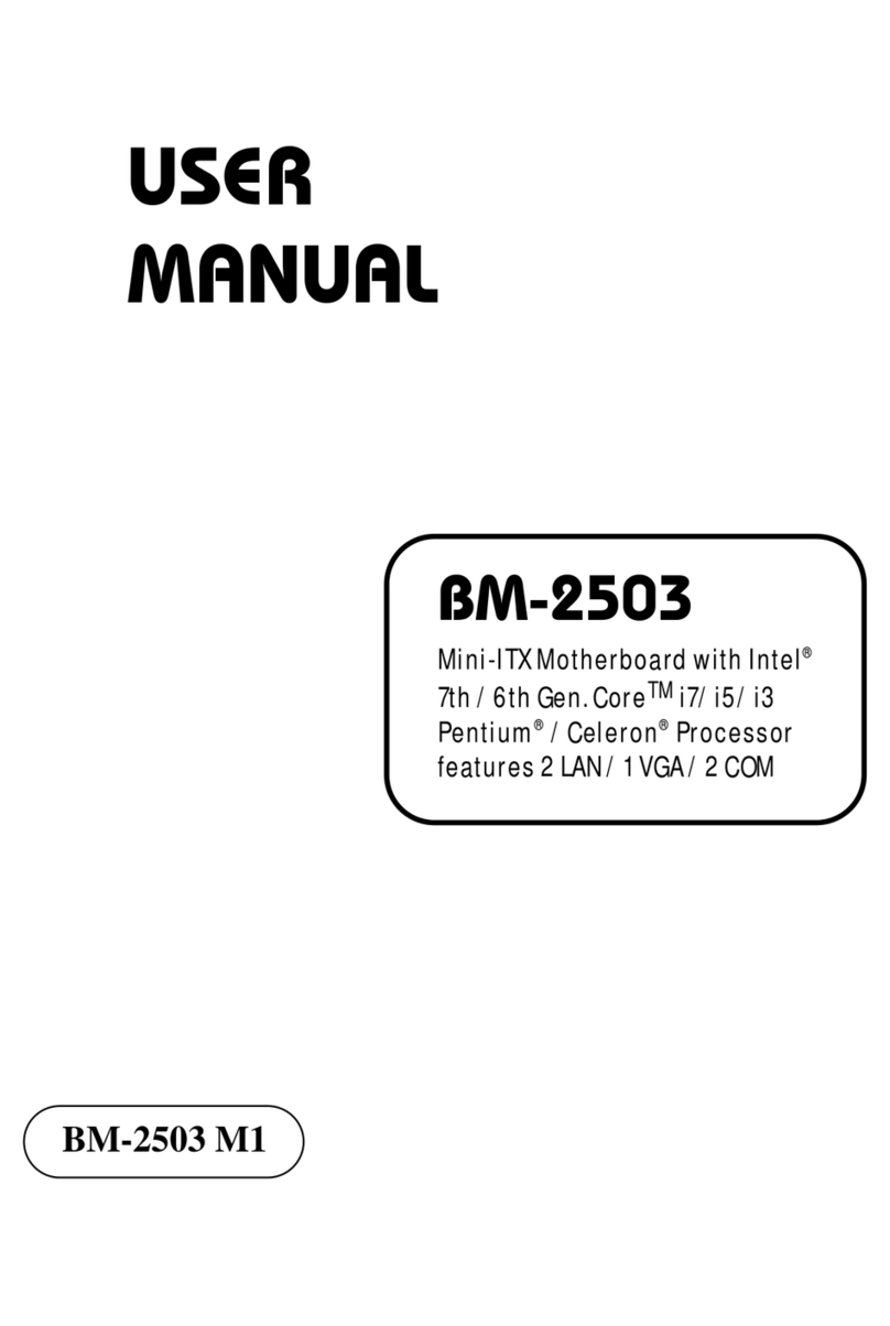 Protech Systems BM-2503 Series user manual
